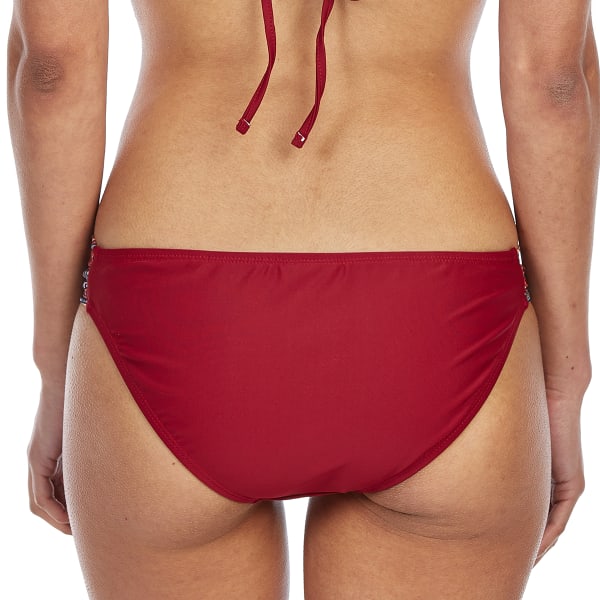 HOT WATER Juniors' Cantina Soft-Tab Bikini Bottoms