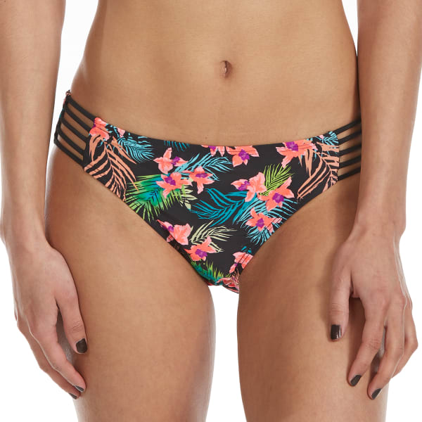 HOT WATER Juniors' San Juan Strappy Bikini Bottoms