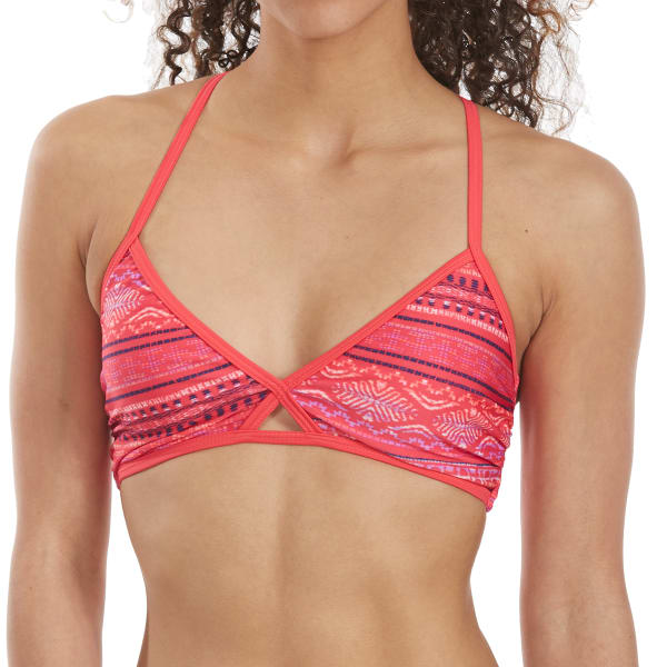 HOT WATER Juniors' Belly Dancer Bralette Bikini Top