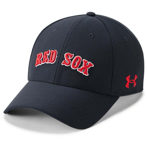 UNDER ARMOUR Men's Boston Red Sox Men's UA Blitzing Stretch Fit Cap