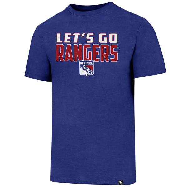 NEW YORK RANGERS Men's Let's Go Rangers '47 Club Short-Sleeve Tee