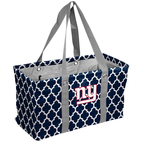 NEW YORK GIANTS Quatrefoil Picnic Caddy