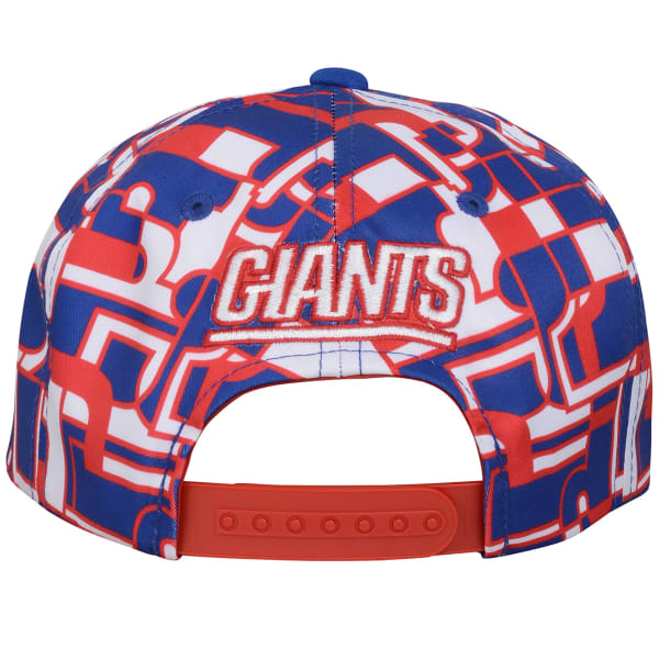 NEW YORK GIANTS Boys' Flat Brim Snapback Hat