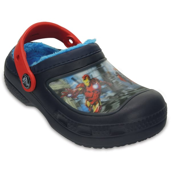 CROCS Kids' Creative Marvel's Avengersâ„¢ Fuzz Lined Clog