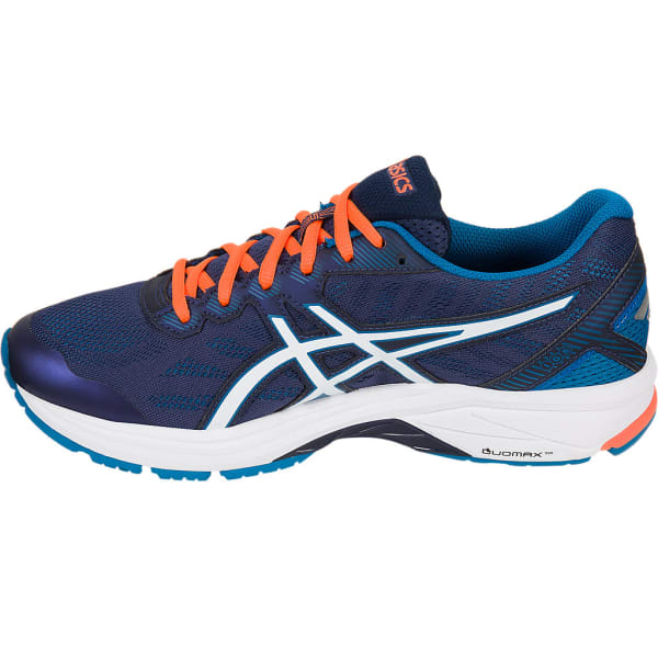 ASICS Men's GT-1000 5 Running Shoes, Navy/Orange