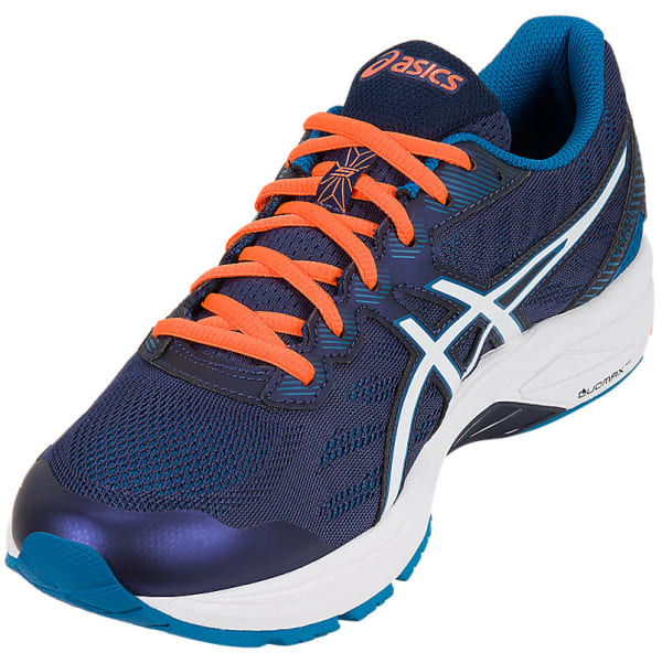 ASICS Men's GT-1000 5 Running Shoes, Navy/Orange