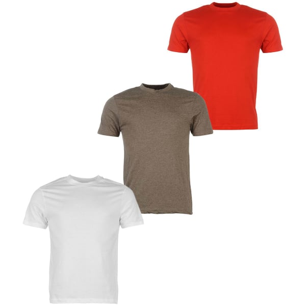 DONNAY Men's Short-Sleeve Tees, 3-Pack