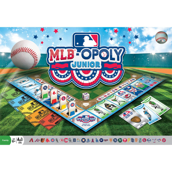 MASTERPIECES PUZZLE CO. MLB-Opoly Junior Board Game