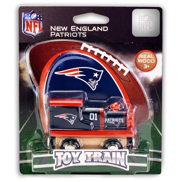 NEW ENGLAND PATRIOTS Wooden Train