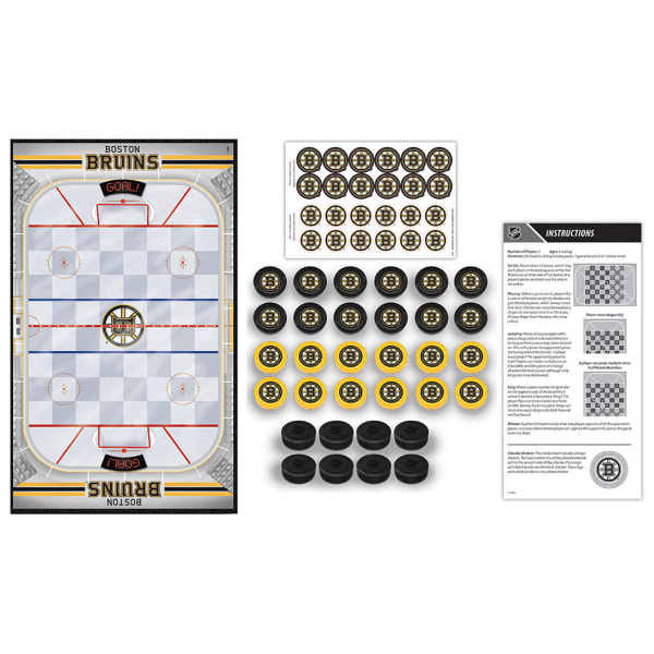 BOSTON BRUINS Checkers Game