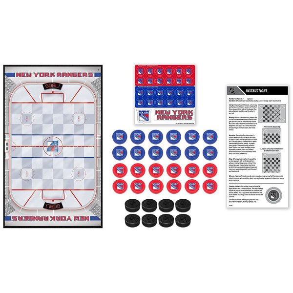 NEW YORK RANGERS Checkers Game