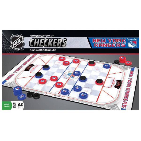 NEW YORK RANGERS Checkers Game