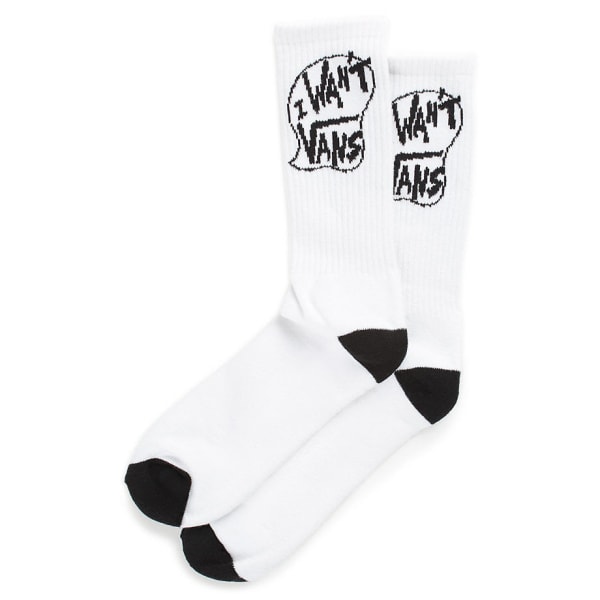 VANS Guys' I Want Vans Crew Socks