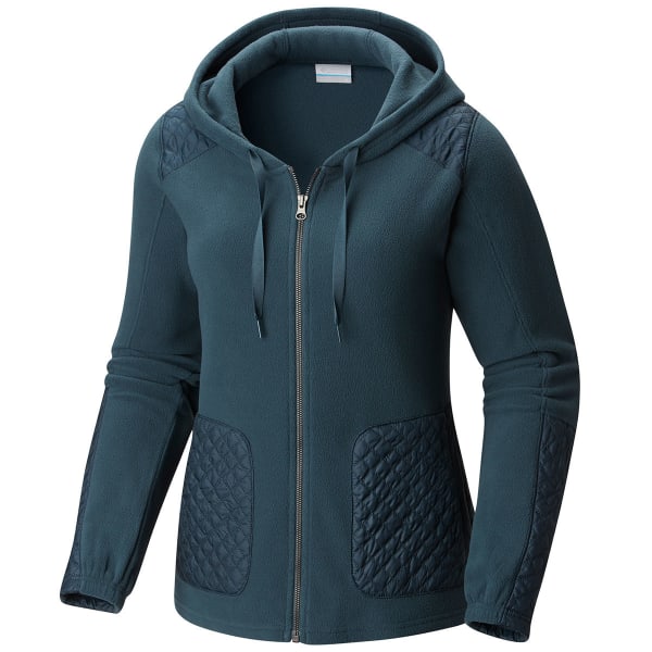 COLUMBIA Women's Warm-Up Hooded Fleece Jacket