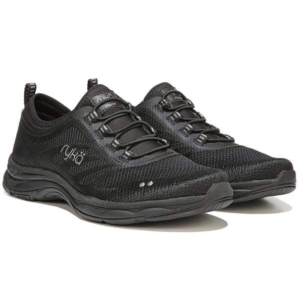 RYKA Women's Fierce Walking Shoes, Triple Black