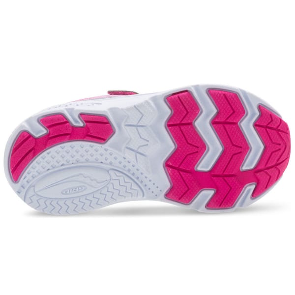 SAUCONY Toddler Girls' Baby Ride 9 Sneakers, Wide