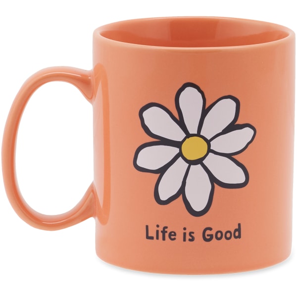 LIFE IS GOOD Daisy Jake's Mug