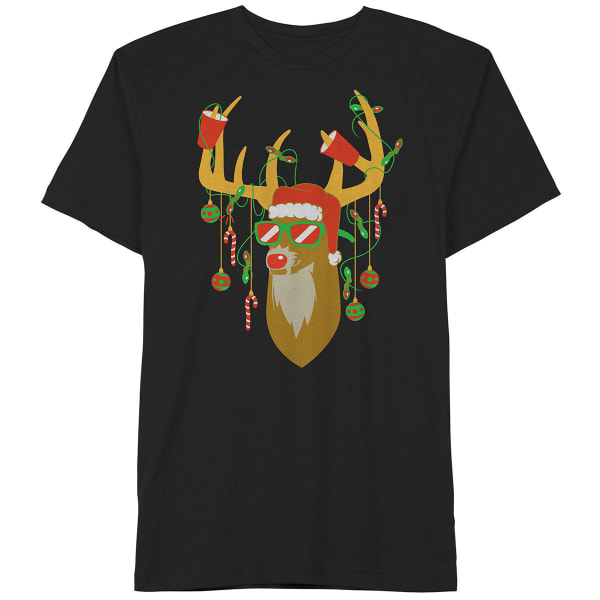 HYBRID Guys' Deer Short-Sleeve Christmas Tee