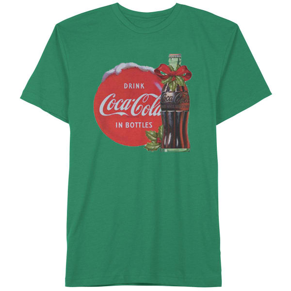 HYBRID Guys' Coca-Cola 'Tis The Season Short-Sleeve Christmas Tee