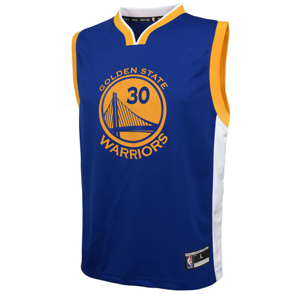 GOLDEN STATE WARRIORS Big Boys' Stephen Curry #30 Name and Number Jersey