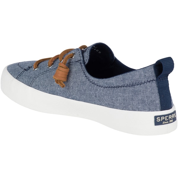 SPERRY Women's Crest Vibe Crepe Chambray Boat Shoes