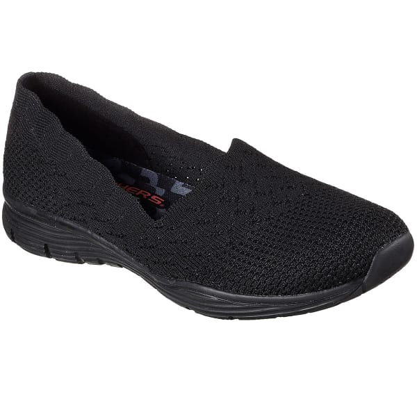 SKECHERS Women's Seager - Stat Casual Slip-On Shoes