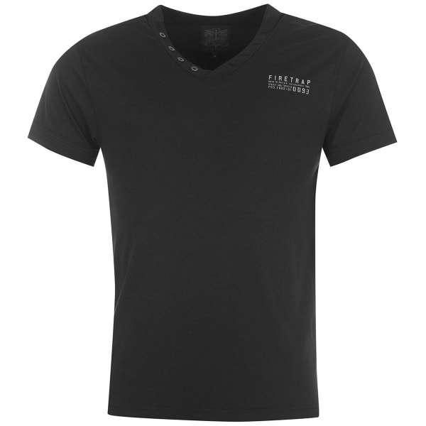 FIRETRAP Men's Striding V-Neck Short-Sleeve Tee