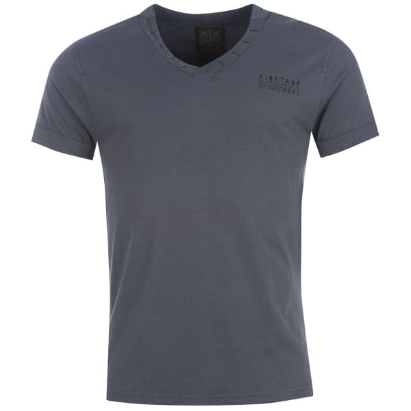 FIRETRAP Men's Striding V-Neck Short-Sleeve Tee