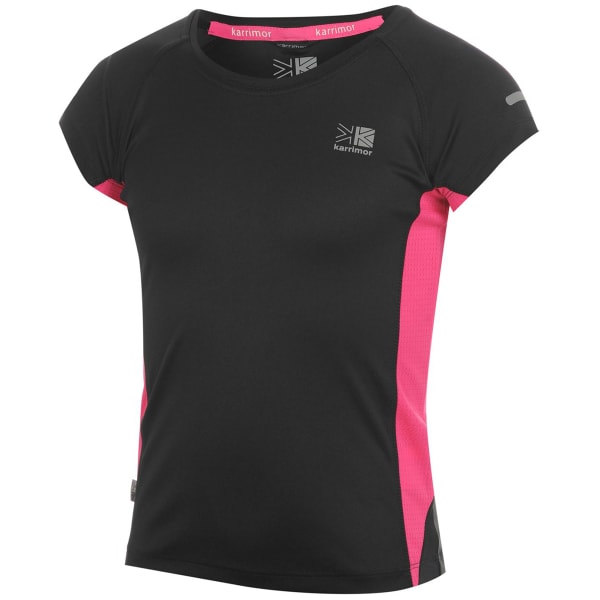 KARRIMOR Girls' Short-Sleeve Running Top