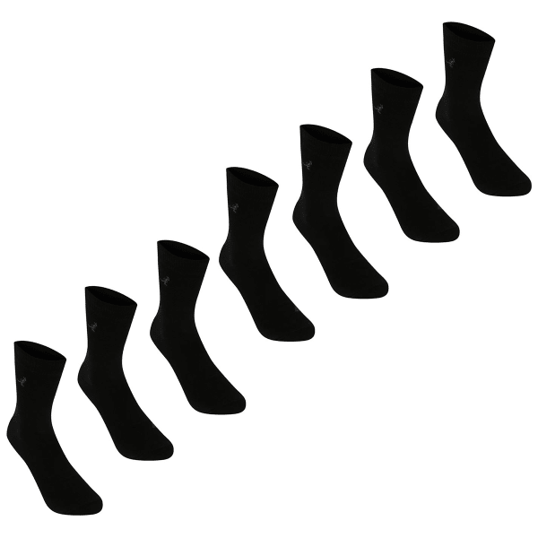 KANGOL Women's Formal Socks, 7-Pack