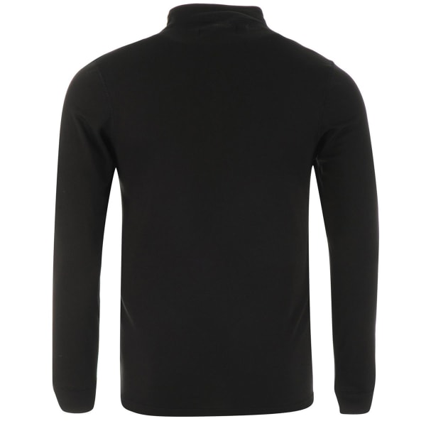 CAMPRI Men's Thermal Quarter-Zip Long-Sleeve Pullover