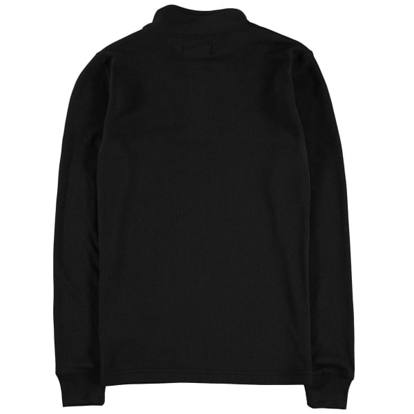 CAMPRI Women's Thermal Quarter-Zip Long-Sleeve Pullover