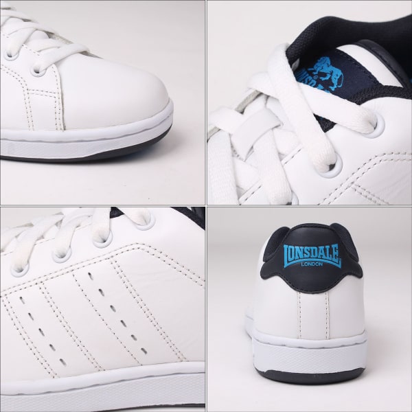 LONSDALE Men's Leyton Leather Sneakers
