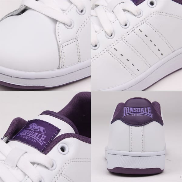 LONSDALE Women's Leyton Leather Sneakers