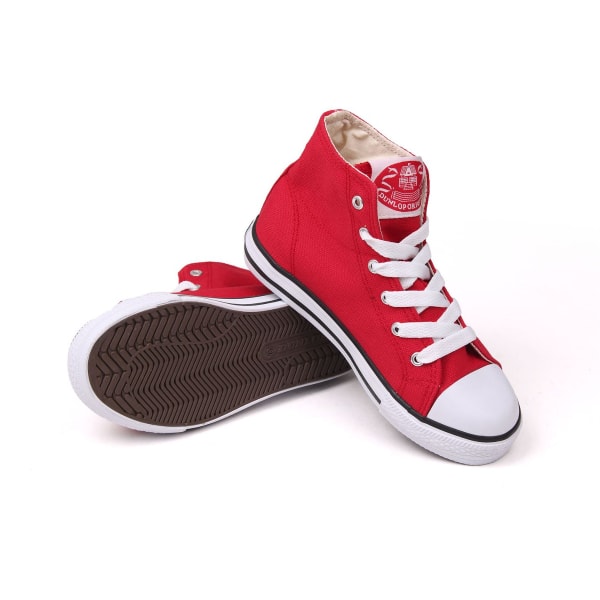 DUNLOP Kids' Canvas High-Top Sneakers