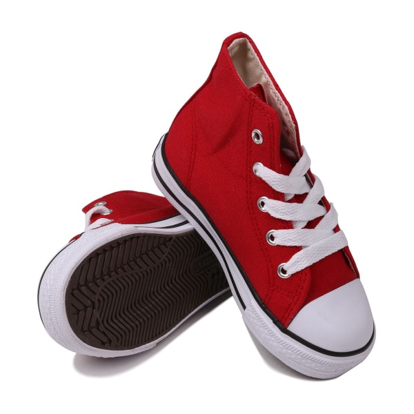 DUNLOP Toddler Unisex Canvas High-Top Sneakers