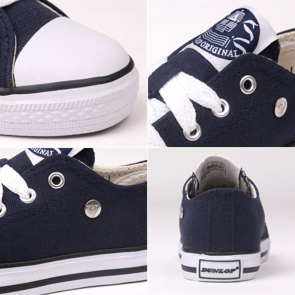 DUNLOP Toddler Unisex Canvas Low Sneakers