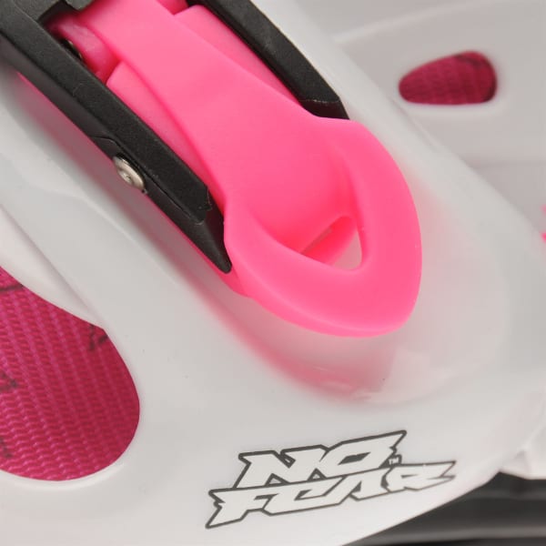 NO FEAR Girls' Quad Roller Skates