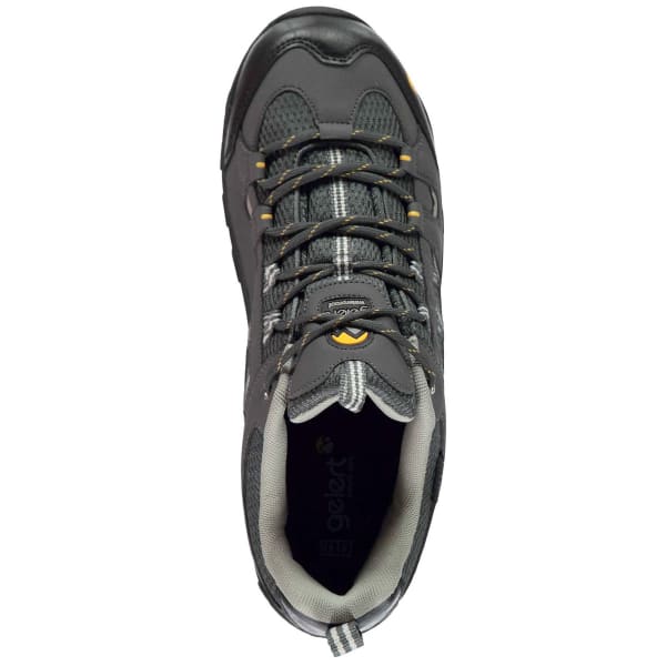 GELERT Men's Rocky Waterproof Low Hiking Shoes, Black