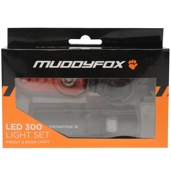 MUDDYFOX LED 300 Bike Light Set