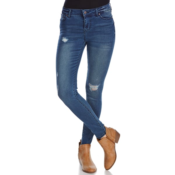 CELEBRITY PINK Juniors' Tencel Ankle Jeans