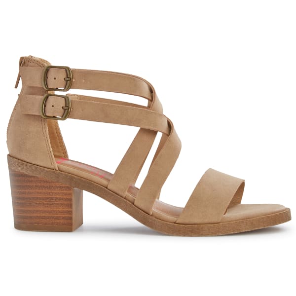 JELLYPOP Women's Honeydew Block Heel Sandals