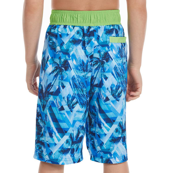 FREE COUNTRY Big Boys' Seaside Prism HydroFLX Boardshorts