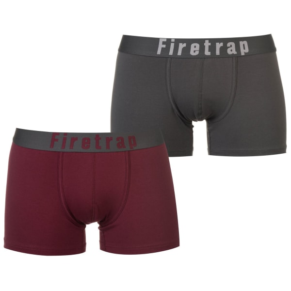 FIRETRAP Men's Trunks, 2-Pack