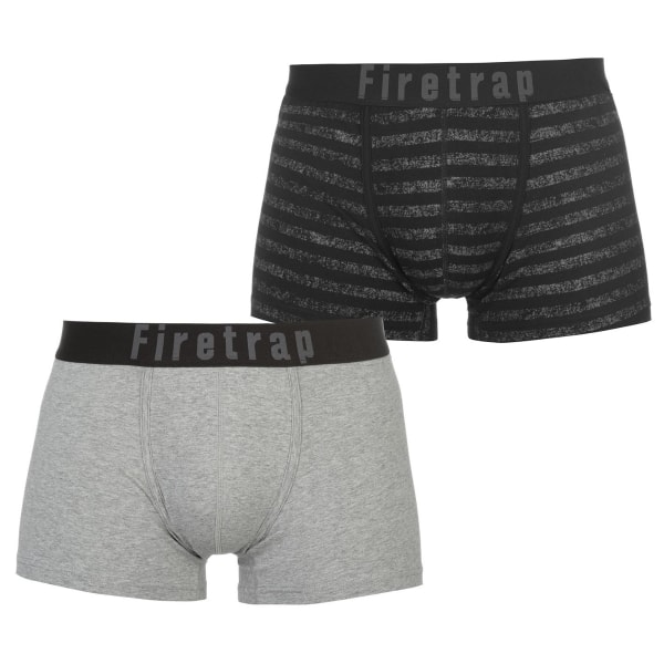 FIRETRAP Men's Trunks, 2-Pack