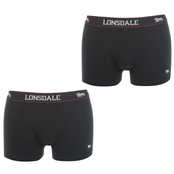 LONSDALE Men's Trunks, 2-Pack