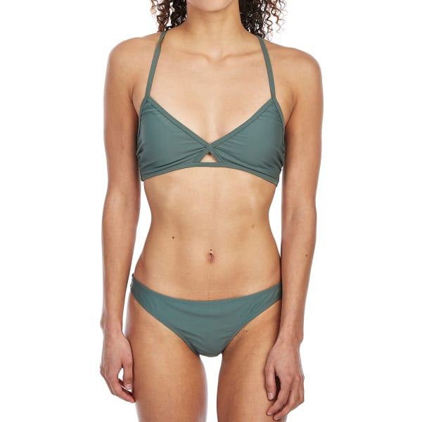 HOT WATER Juniors' Brazilian Bikini Bottoms