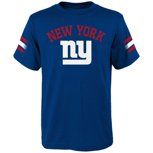 NEW YORK GIANTS Big Boys' First Line Short-Sleeve Tee