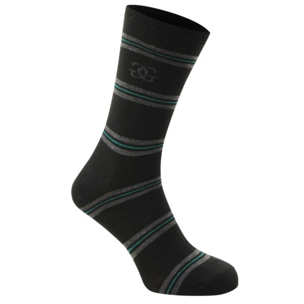 GIORGIO Men's Striped Socks, 4-Pack