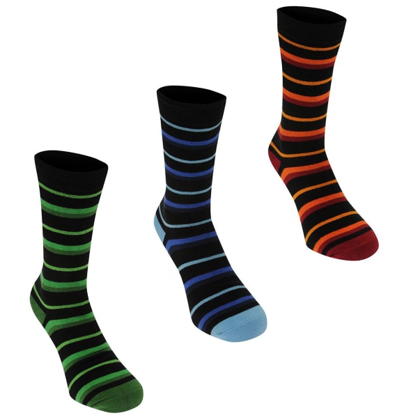 KANGOL Men's Formal Socks, 3-Pack